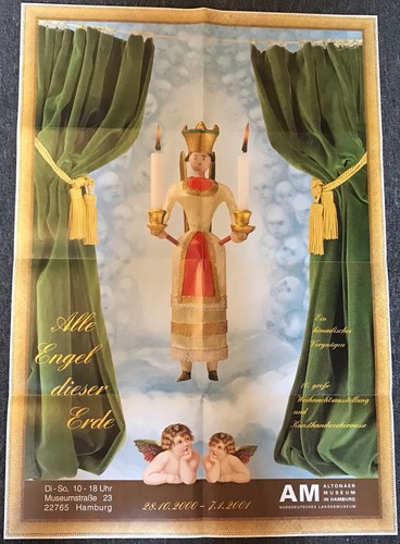 Plakat ausstellung alle engel - ausstellung,