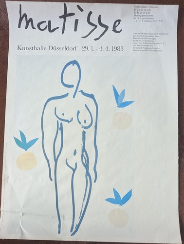 Original ausstellungsplakat - original,
