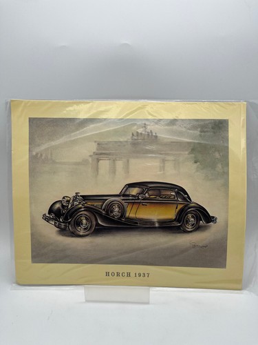 Auto horch 1937 kunstdruck - auto,