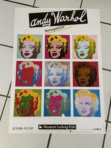 Original ausstellungsplakat - original,