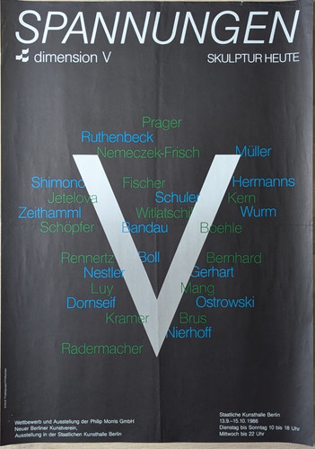 Poster plakat spannungen - -,