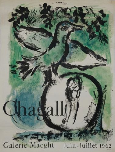 Marc chagall der grüne vogel - chagall,