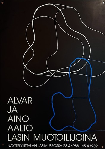 Original alvar aalto poster - alvar,