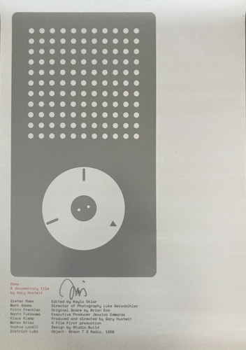 Dieter rams plakat - rams,