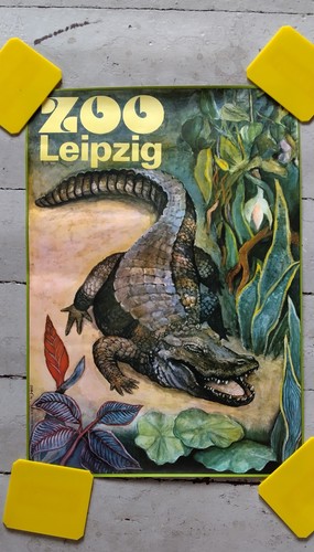 Original zoo plakat poster - zoo,