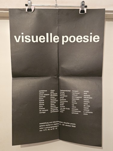 Visuelle poesie 1968 - visuelle,