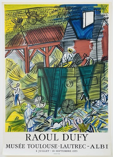 Original raoul dufy - dufy, poster