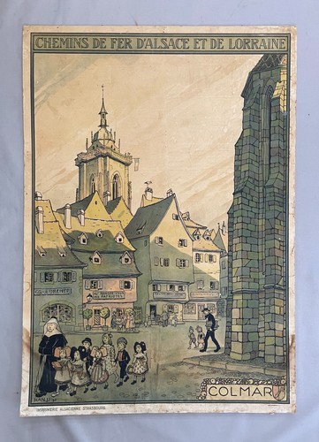 Hansi colmar originalplakat - hansi,, colmar,