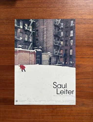 Saul leiter photographic - leiter, a4